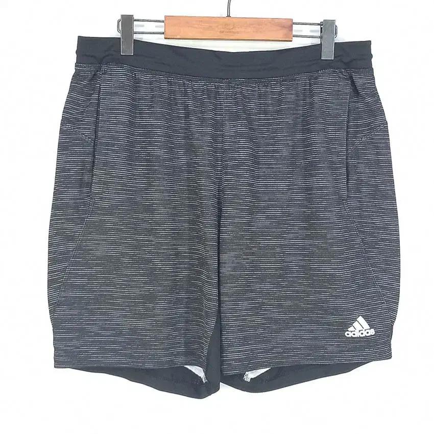 아디다스 남성 보카시 스판끼 5부 밴딩팬츠 챠콜2XL (HU38701) 2