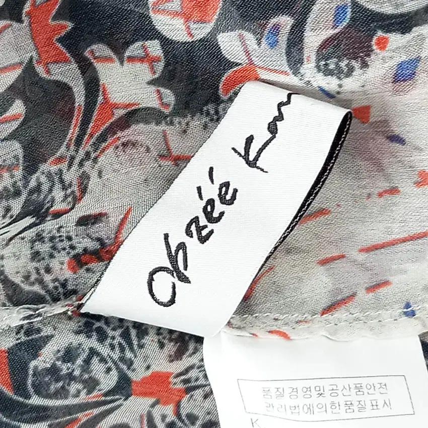 오브제 7부소매 캉캉 홑겹 시스루원피스 블랙55 (HU38595) 5