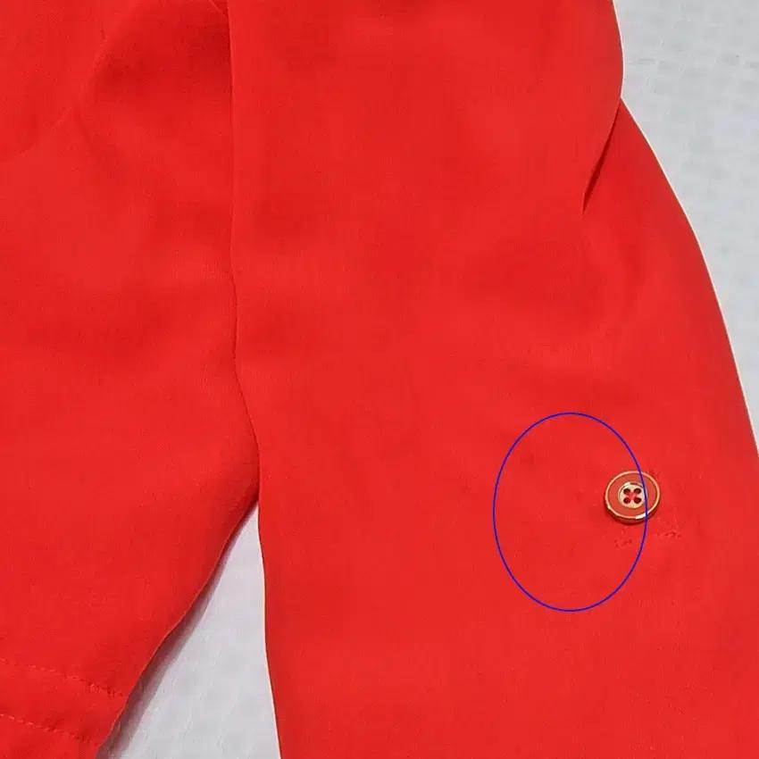 바나나리퍼블릭 V트임카라 허리끈 원피스 다홍6 (HU38547) 8