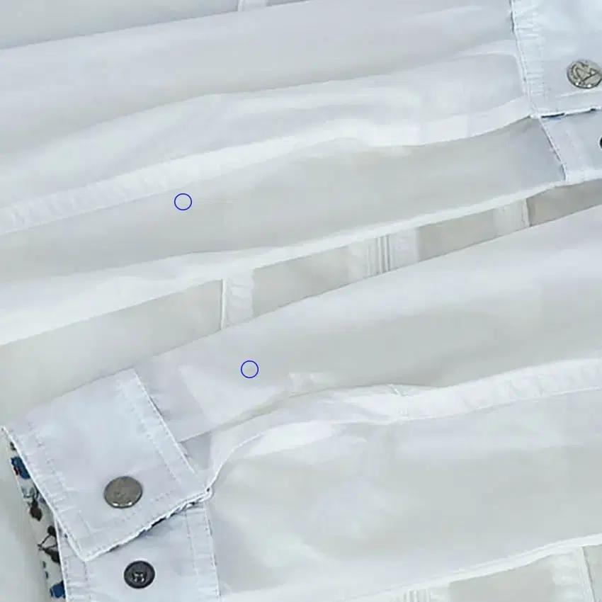 블랙캣츠 여성 경량 시스루바람막이 화이트 (HU38494) 9