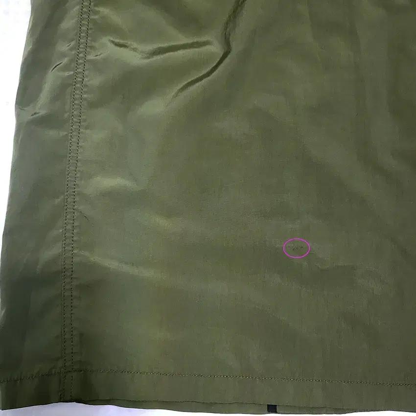 커밍스텝 여성 나일론혼방 하프자켓 카키86 (HU38422) 9
