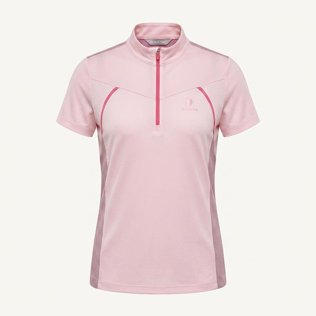 블랙야크 여성 기능성 등산반팔티 핑크90 (HU38283) 1