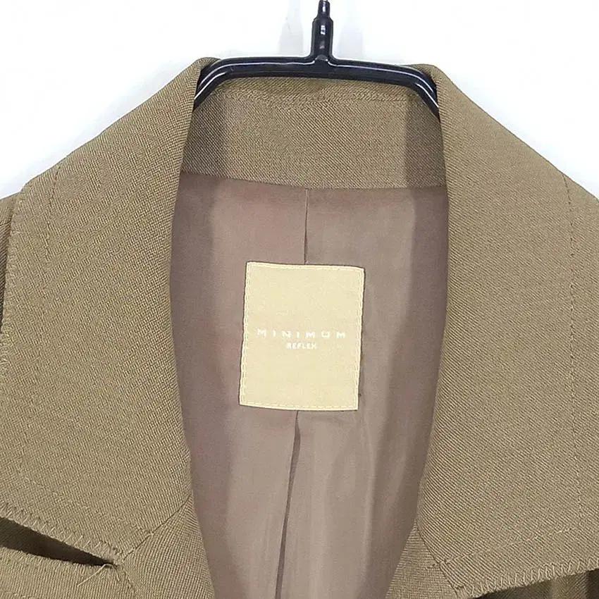 미니멈 여성 춘하 더블버튼 7부소매 자켓 브라운(6) (HU38267) 5