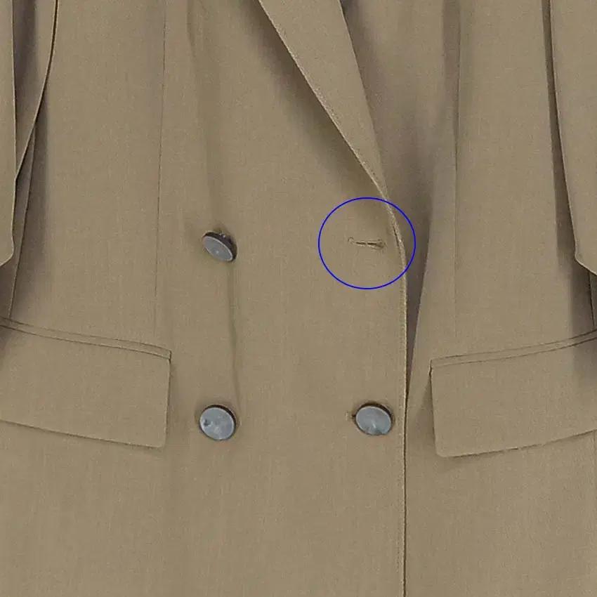 미니멈 여성 춘하 더블버튼 7부소매 자켓 브라운(6) (HU38267) 7