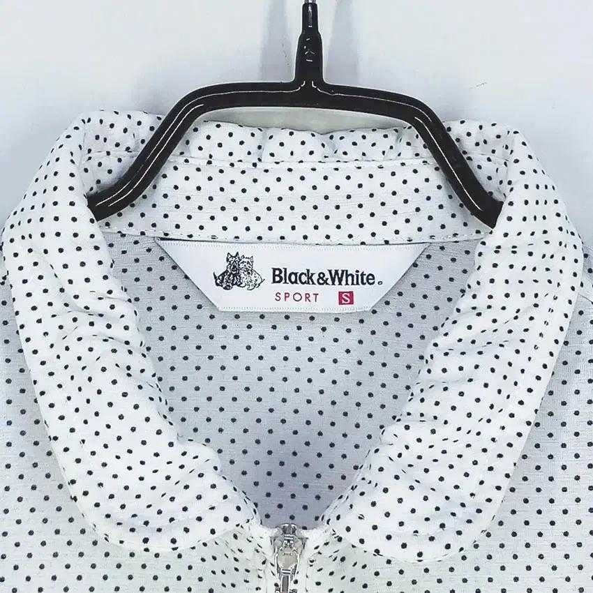 블랙앤화이트 여성 여름 스판 시스루긴팔티 화이트80 (HU38236) 5