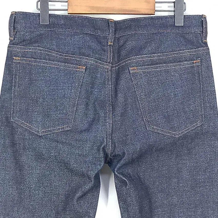 아페쎄 남성 슬림핏 생지 데님팬츠 진청30 (HU38206) 4