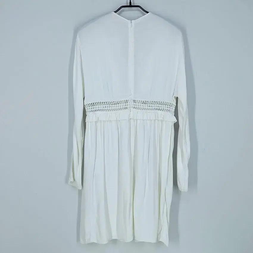 마쥬 비스코스 펀칭레이스 미니원피스 화이트1 (HU22710) 3