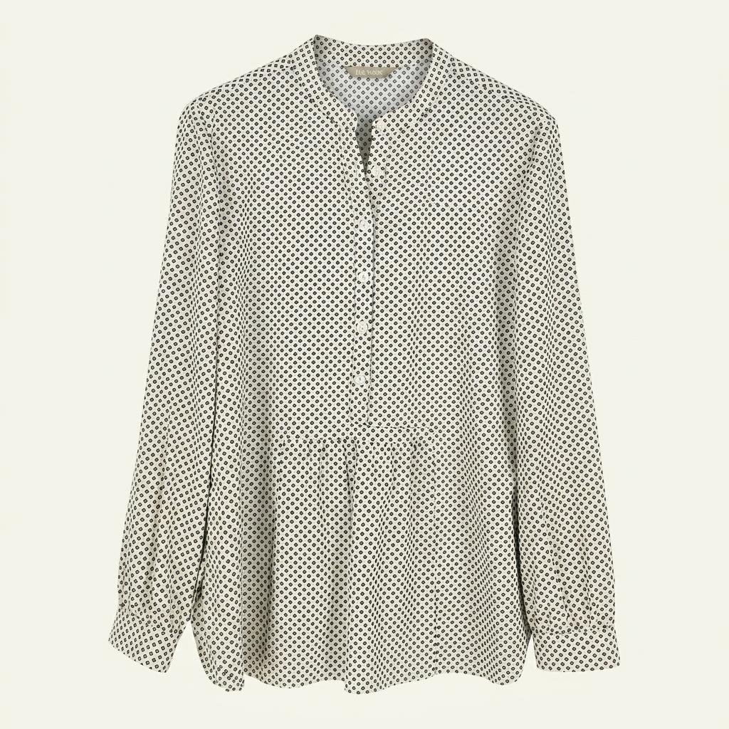 올앤선드리 여성 긴팔블라우스 연베이지85  (HU38044) 1