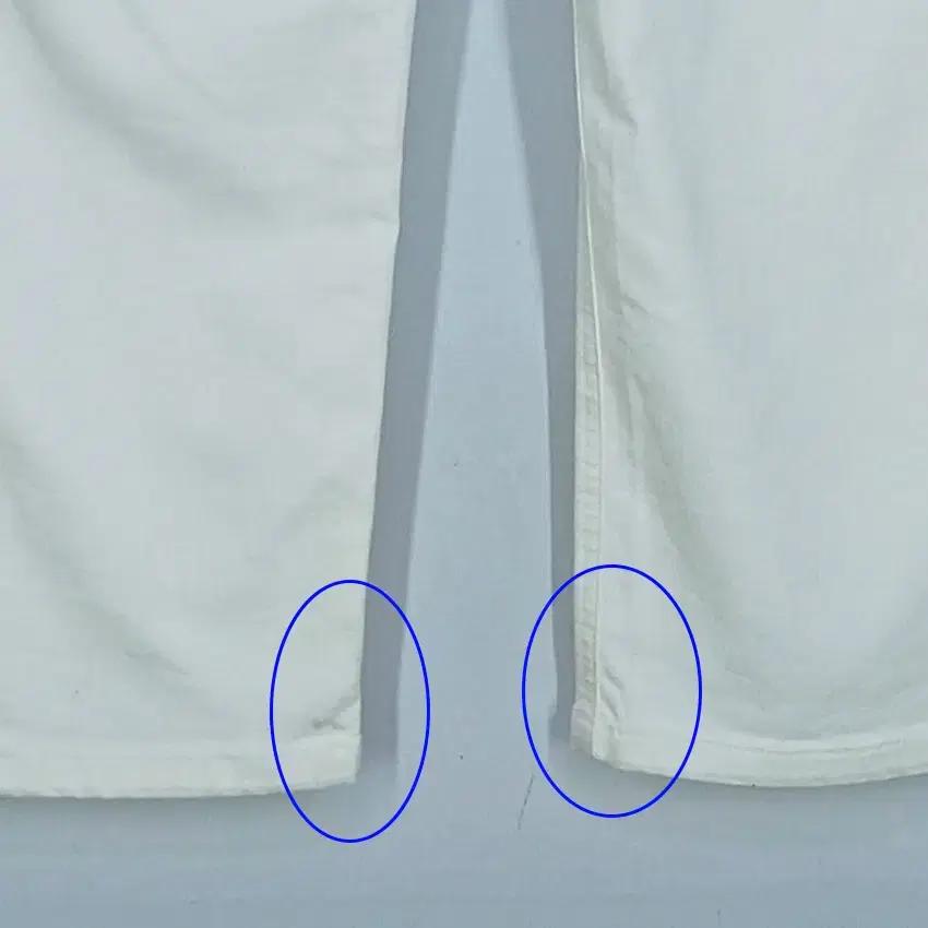 다니엘에스떼 여성 약밴딩 스판 코튼팬츠 연아이보리 (HU37986) 7