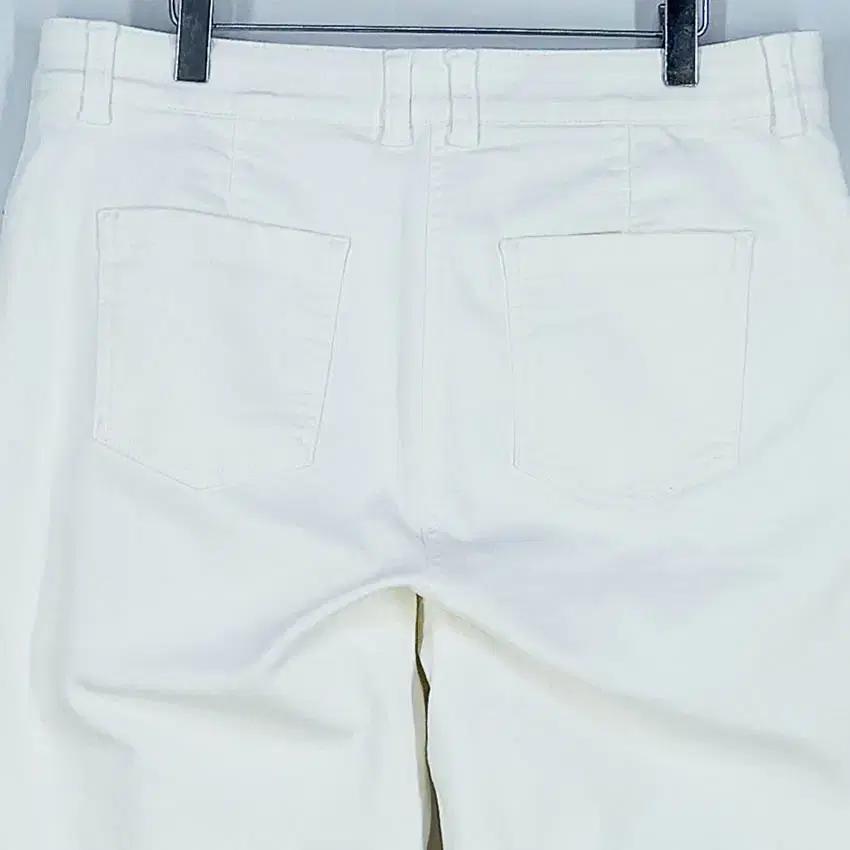 다니엘에스떼 여성 약밴딩 스판 코튼팬츠 연아이보리 (HU37986) 4
