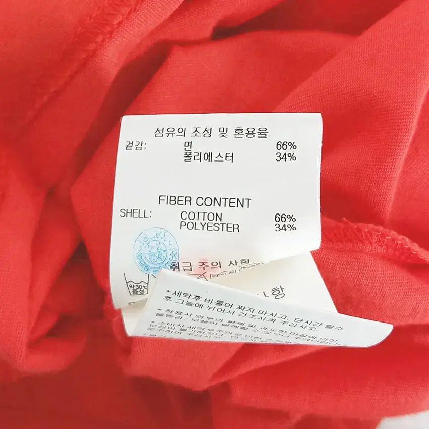 데상트 남성 빅로고 라운드반팔티 핫오렌지M (HU33269) 9