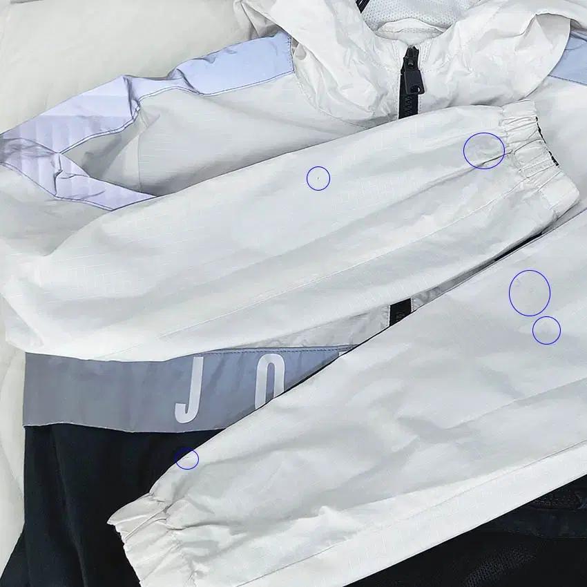 조던 아동 바람막이 후드티 화이트M(10-12Y) (HU37920) 7