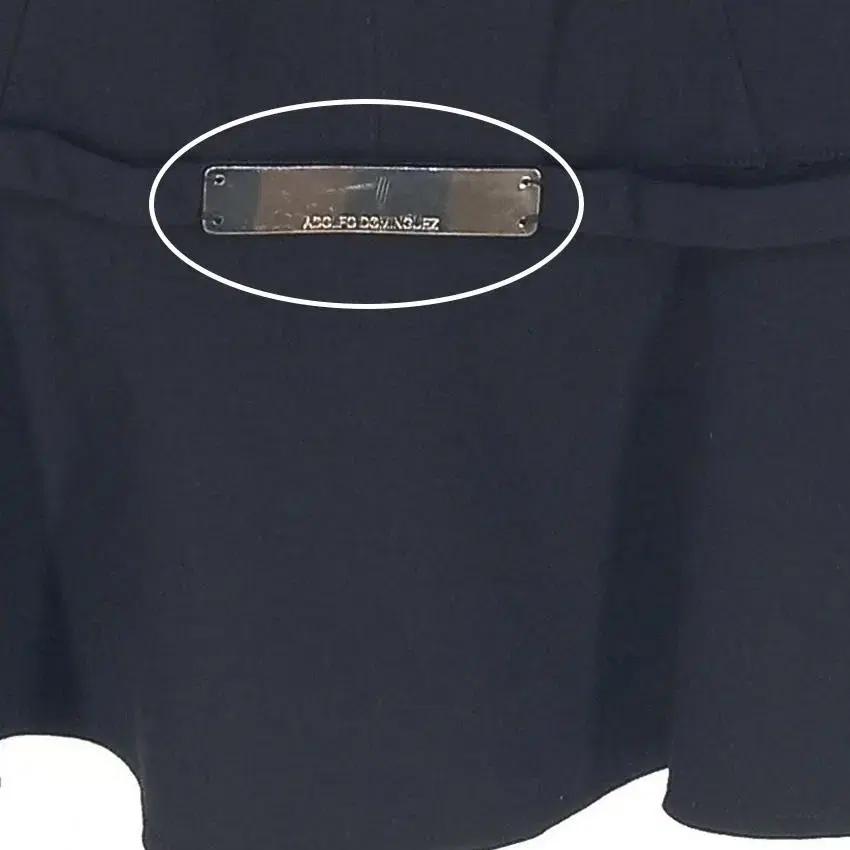 아돌포도밍게즈 여 스판끼 벨트 블라우스 블랙 (HU29064) 9