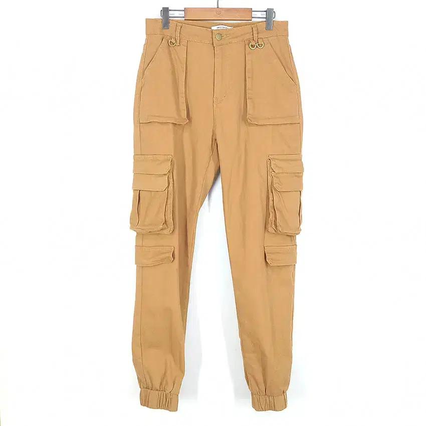 AMERICAN BAZI 여성 스판 조거팬츠 카라멜L (HU37860) 2