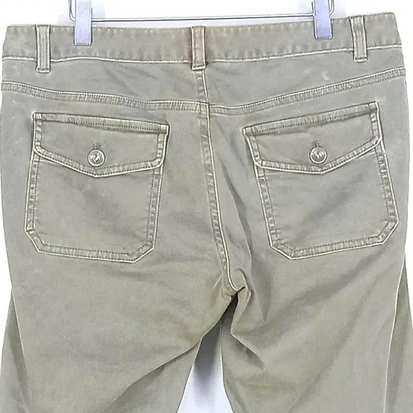바나나리퍼블릭 여 약스판 살짝얇은스키니팬츠 카키 (HU37846) 4