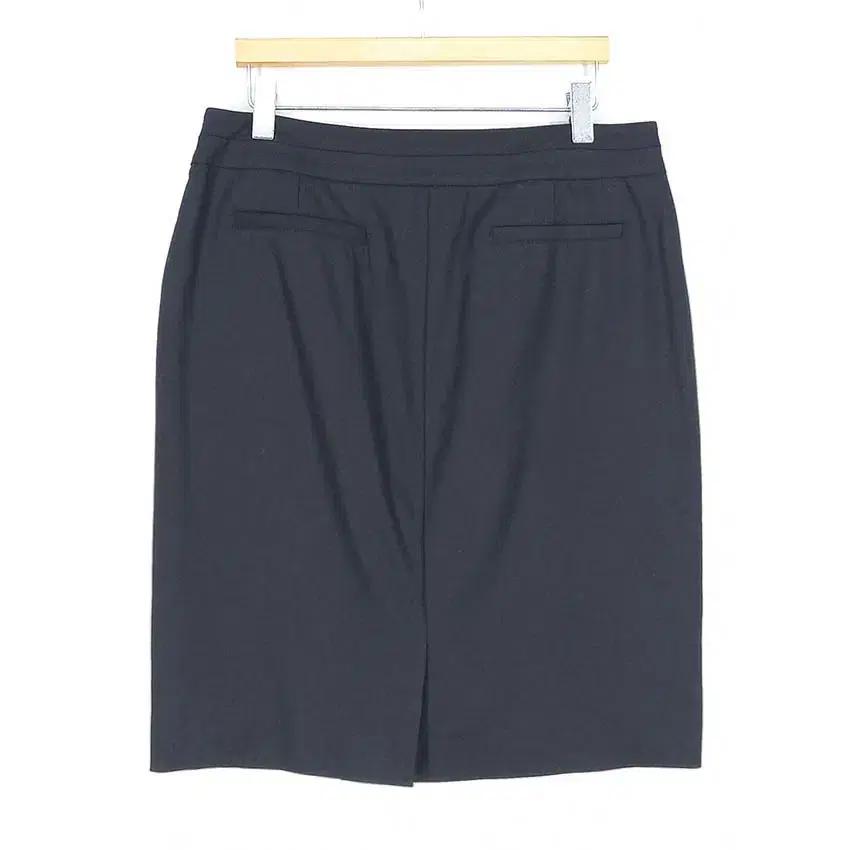 보브 여성 슬림 춘하 미디스커트 블랙 (HU37818) 3