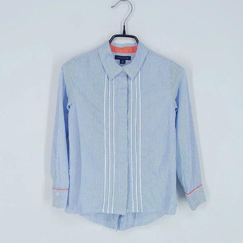 타미힐피거 아동 스트라이프 긴팔셔츠 블루S(6-7) (HU30762) 2