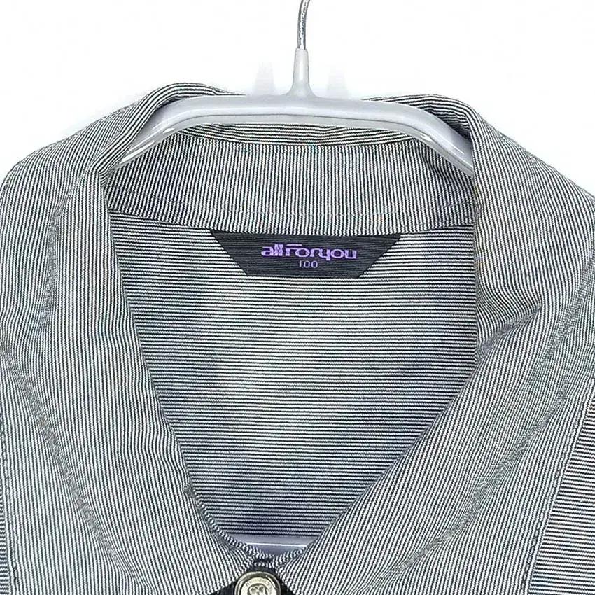 올포유 남성 잔스트라이프 카라긴팔티 그레이100 (HU37761) 5