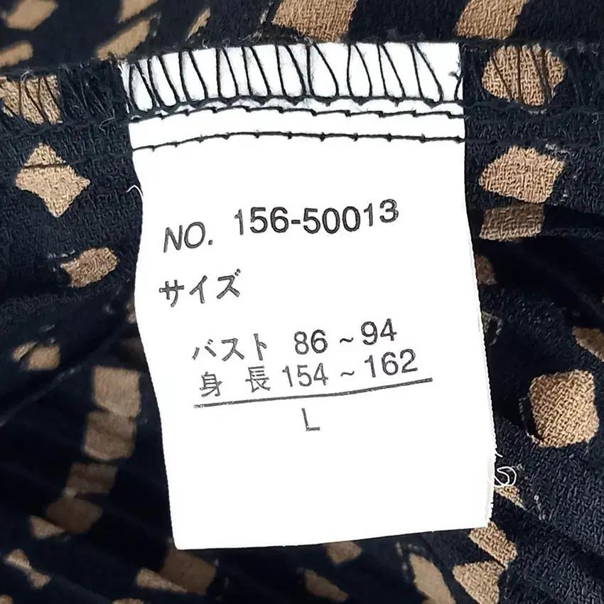 빈티지 여성 숄더패드 앞주름 춘추 블라우스 블랙L (HU37717) 6