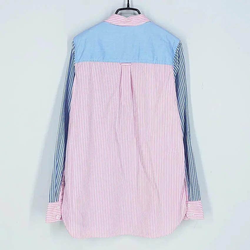 제이크루 여성 배색스트라이프 긴팔셔츠 블루 (HU37676) 3