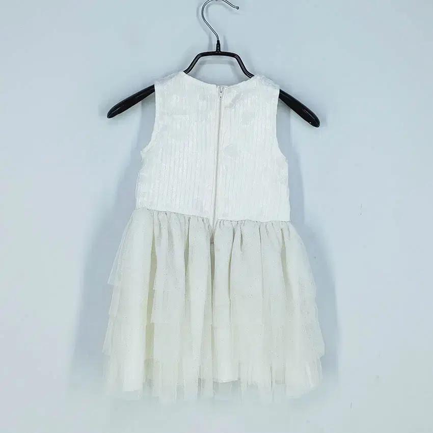 빈티지 아동 샤 민소매원피스 아이보리3T (HU37666) 3