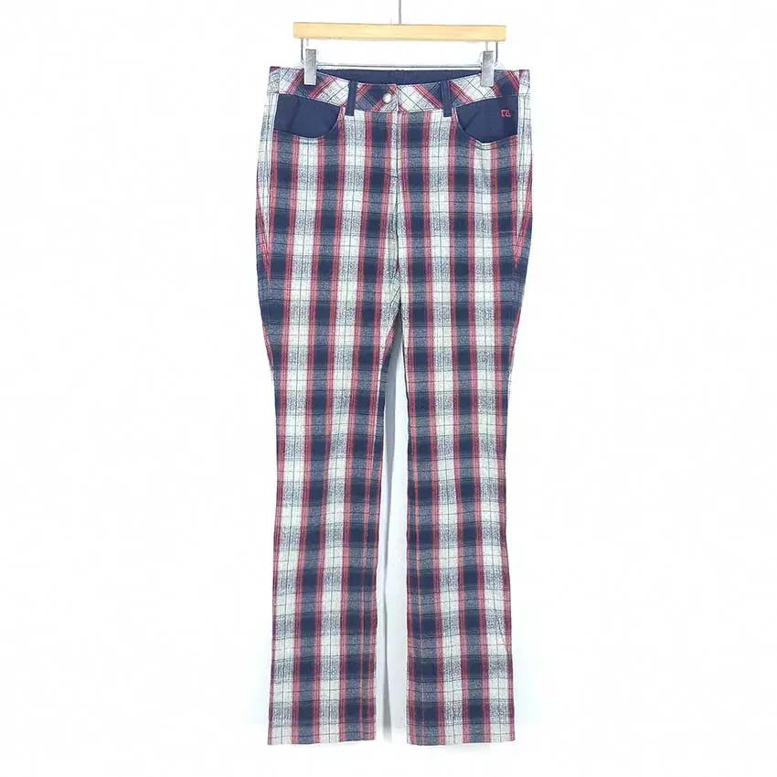 커터앤벅 여성 춘추 스판끼 슬림핏 팬츠 네이비67 (HU37585) 2