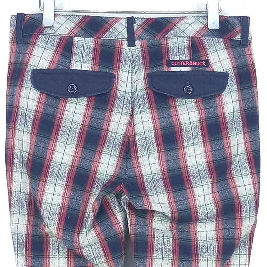 커터앤벅 여성 춘추 스판끼 슬림핏 팬츠 네이비67 (HU37585) 4