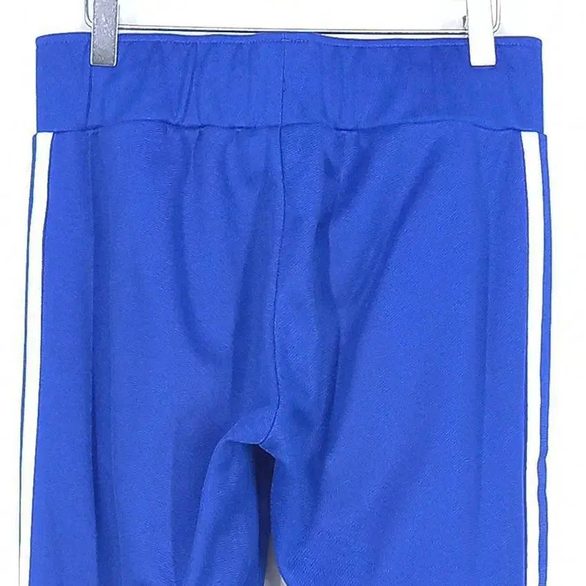 아디다스 여 로고프린팅 유로파 슬림 밴딩팬츠 블루 (HU37580) 4