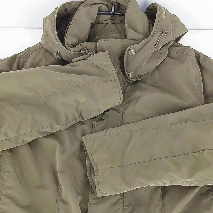 코오롱스포츠 여성 하프 바람막이 카키브라운 (HU37547) 4
