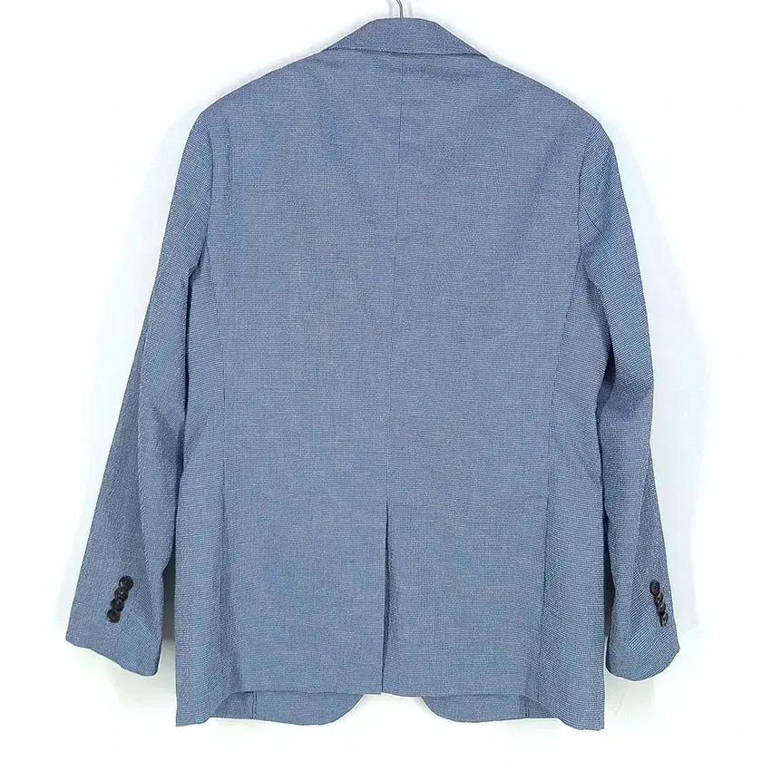 갤럭시 남 지짐이 잔체크 블레이저 네이비95  (HU32868) 3