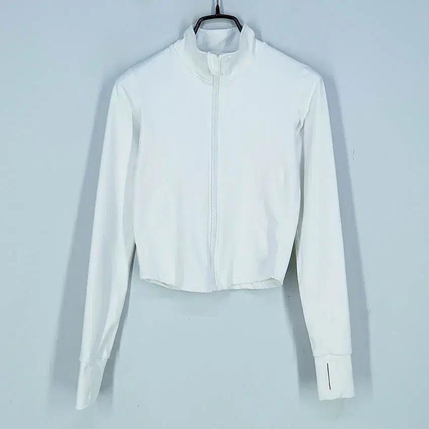 런블랙 여성 암워머 기능성 크롭 집업자켓 화이트XS (HU37487) 2