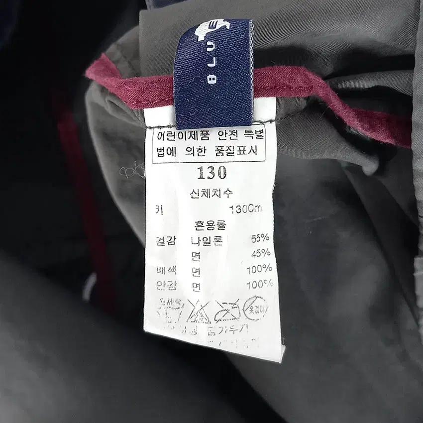 블루독 아동 우포켓&소매배색 야상자켓 카키130(HU33715) 8