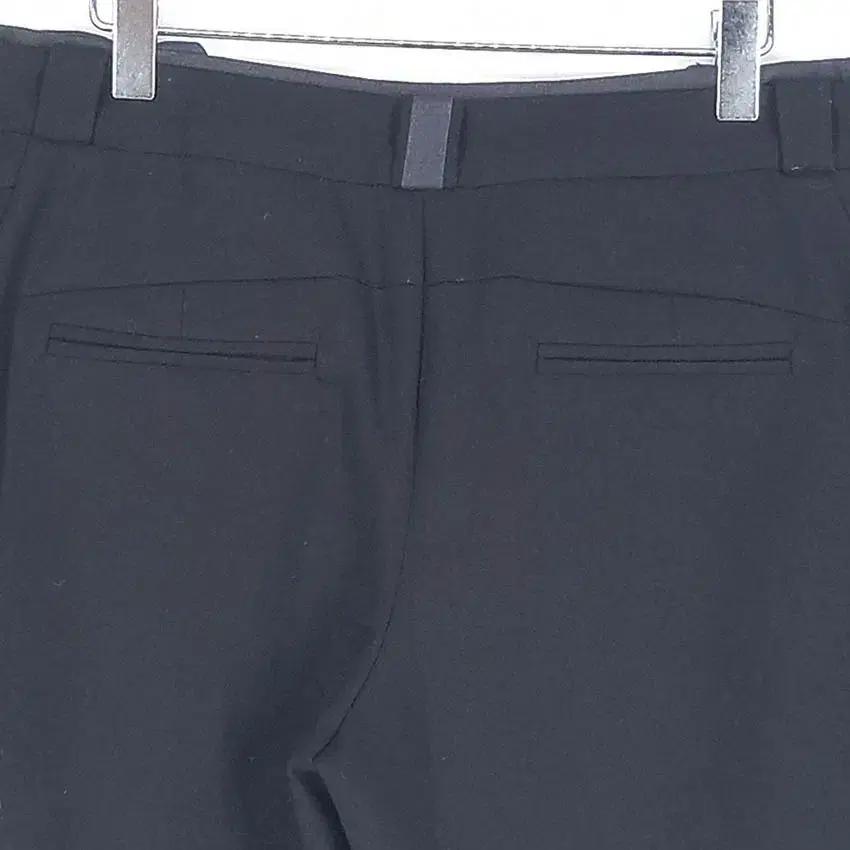 쿠아 여성 폴리 스판끼 춘추 미니팬츠 블랙 (HU37378) 4
