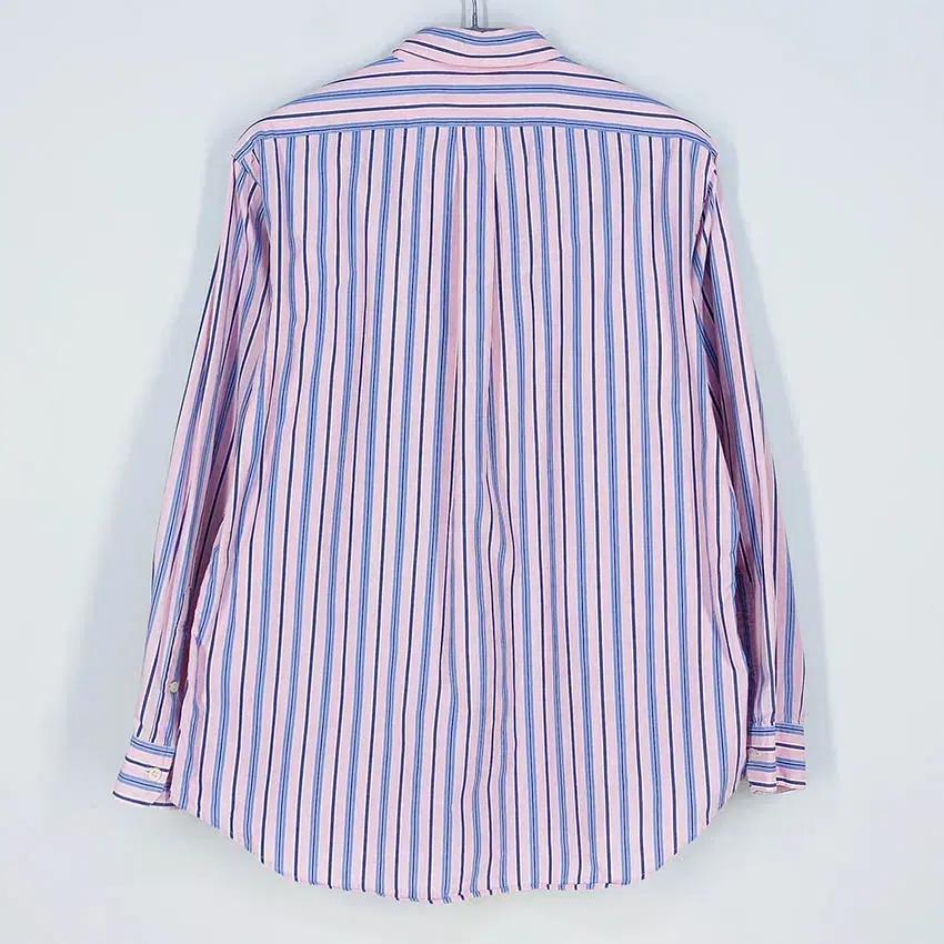 랄프로렌 남성 스트라이프 긴팔셔츠 핑크 (HU37365) 3