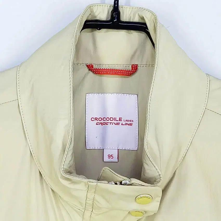 크로커다일 여성 후드내장 바람막이자켓 베이지 (HU37351) 5