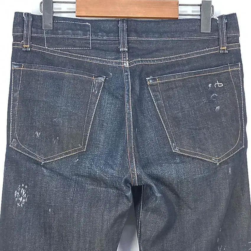 랙앤본 남성 슬림일자 데님팬츠 진청30 (HU37232) 4