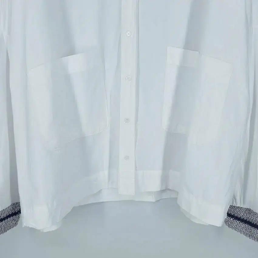 Fine 여 뜨개넥소매 가오리핏 블라우스탑 화이트F (HU17502) 5