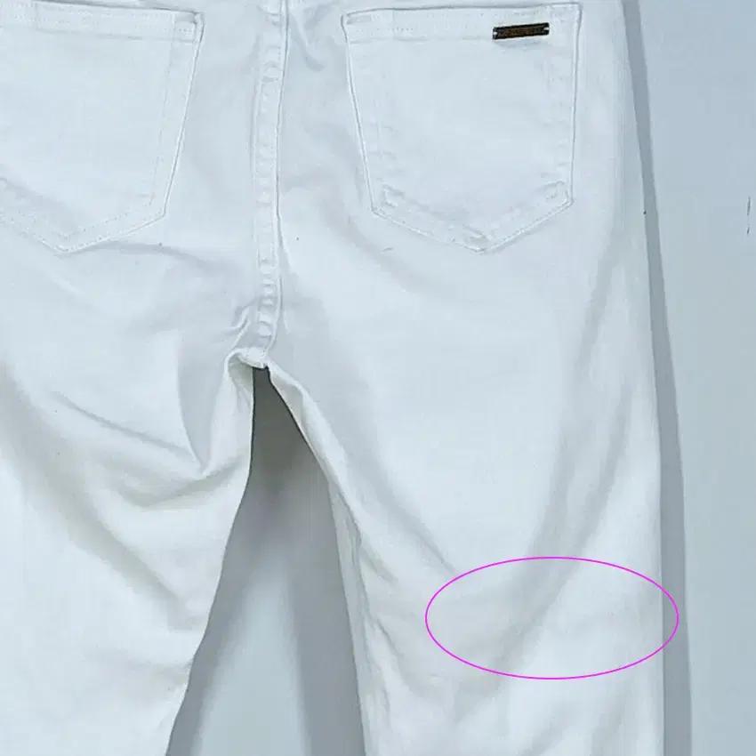 마이클코어스 여성 스판끼 셀마 스키니팬츠 화이트 (HU37030) 7