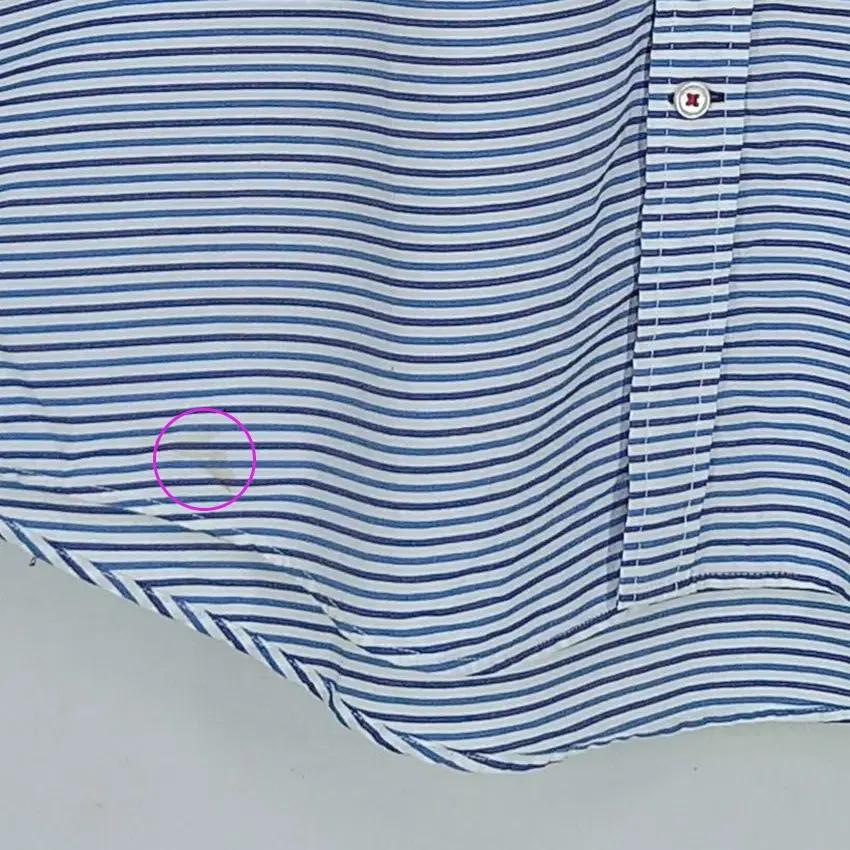 타미힐피거 남성 스트라이프 긴팔셔츠 블루 (HU36994) 8