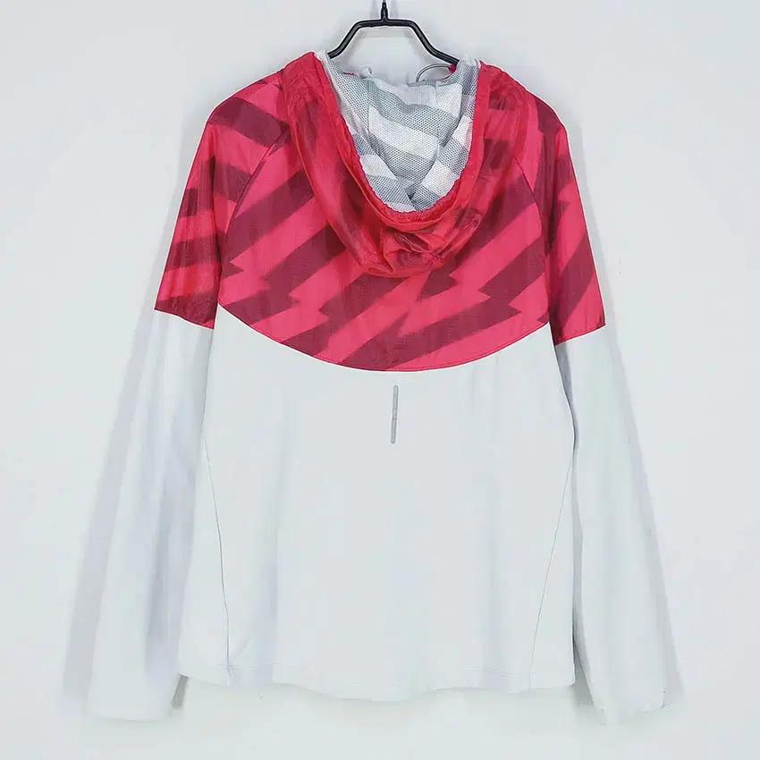 나이키 여성 핑크방풍 후드 집업자켓 그레이90 (HU36974) 3