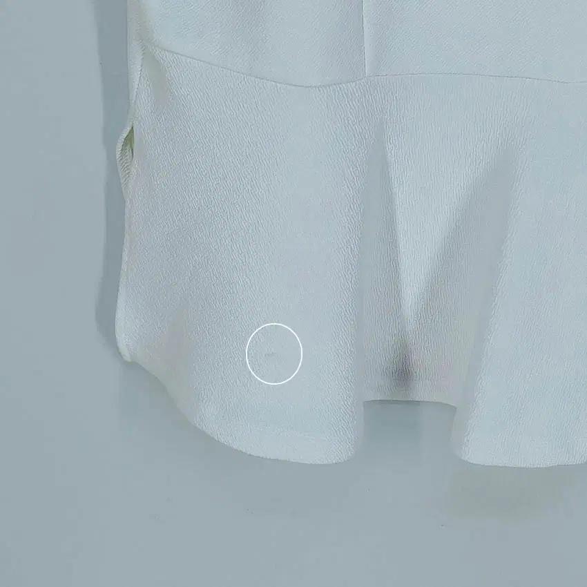 리스트 여성 프린팅 도톰 스판끼 반팔티 아이보리66 (HU34349) 11