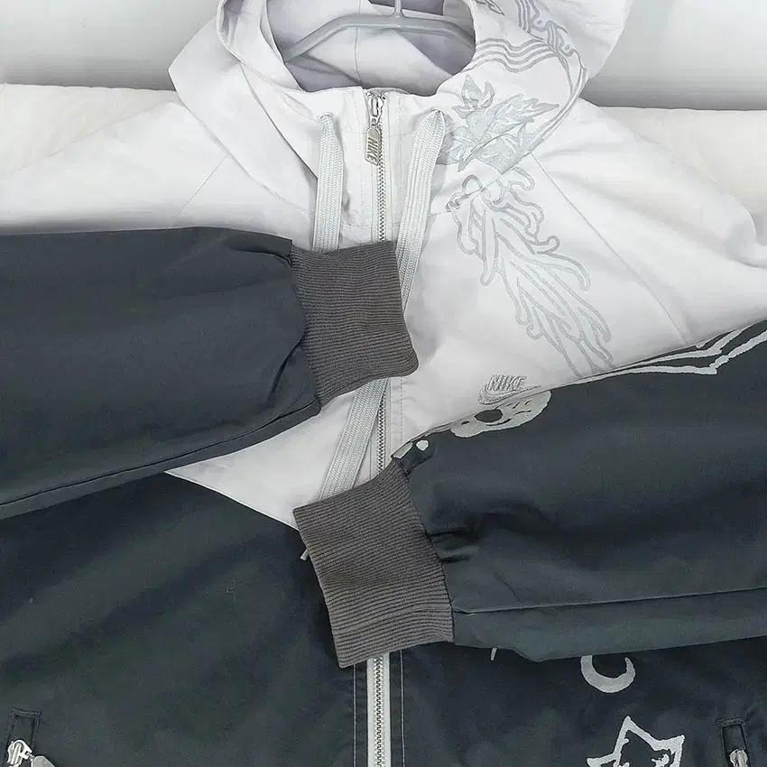 나이키 남성 드로잉 후드 집업자켓 그레이L (HU34452) 6