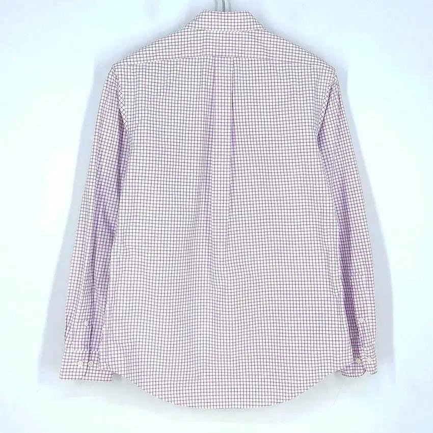 랄프로렌 남성 커스텀핏 체크 긴팔셔츠 핑크 (HU36762) 3