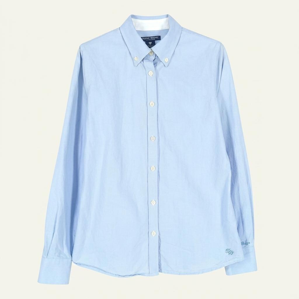 티니위니 여성 긴팔셔츠 스카이 (HU36677) 1