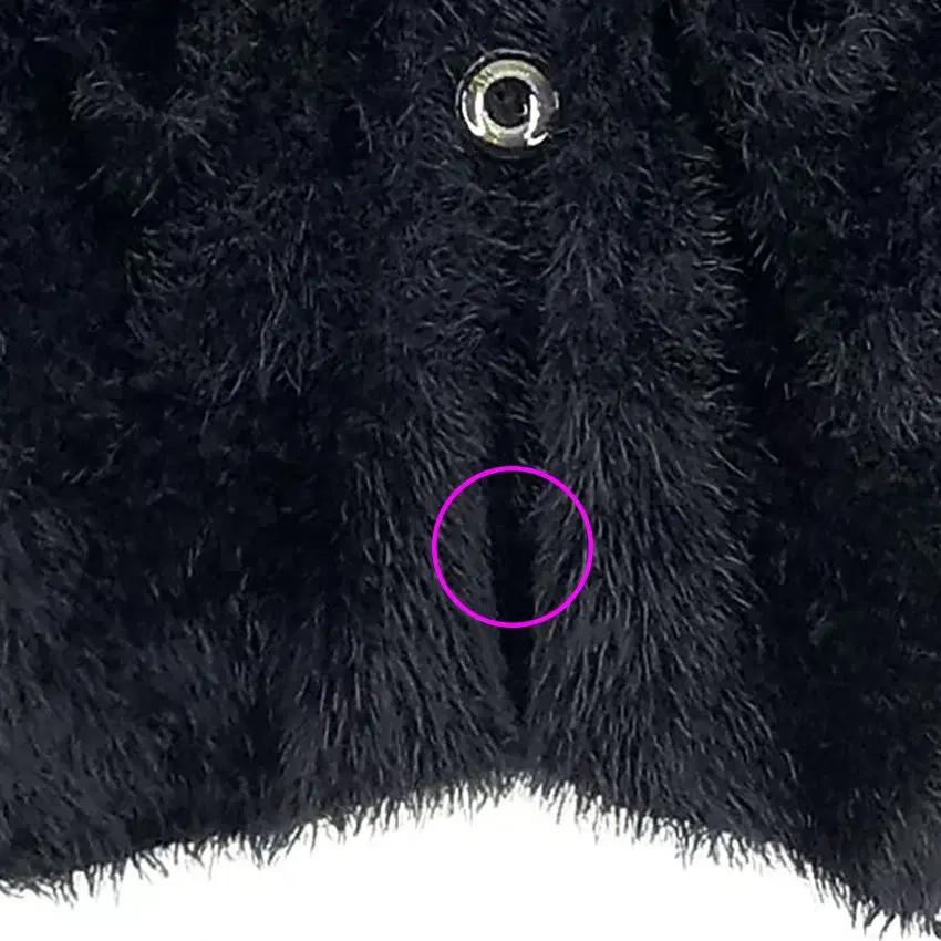 데스틸 여성 수술 가오리핏 7부소매 가디건 블랙 (HU36399) 6
