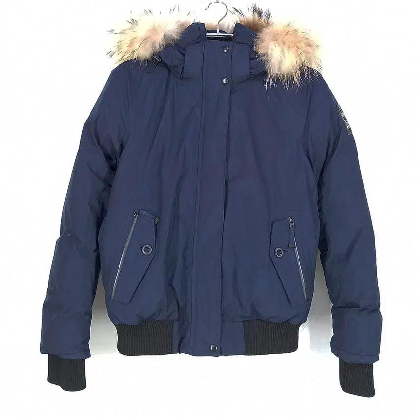 블랙야크 남성 라쿤퍼 구스다운패딩 네이비95 (HU35523) 2
