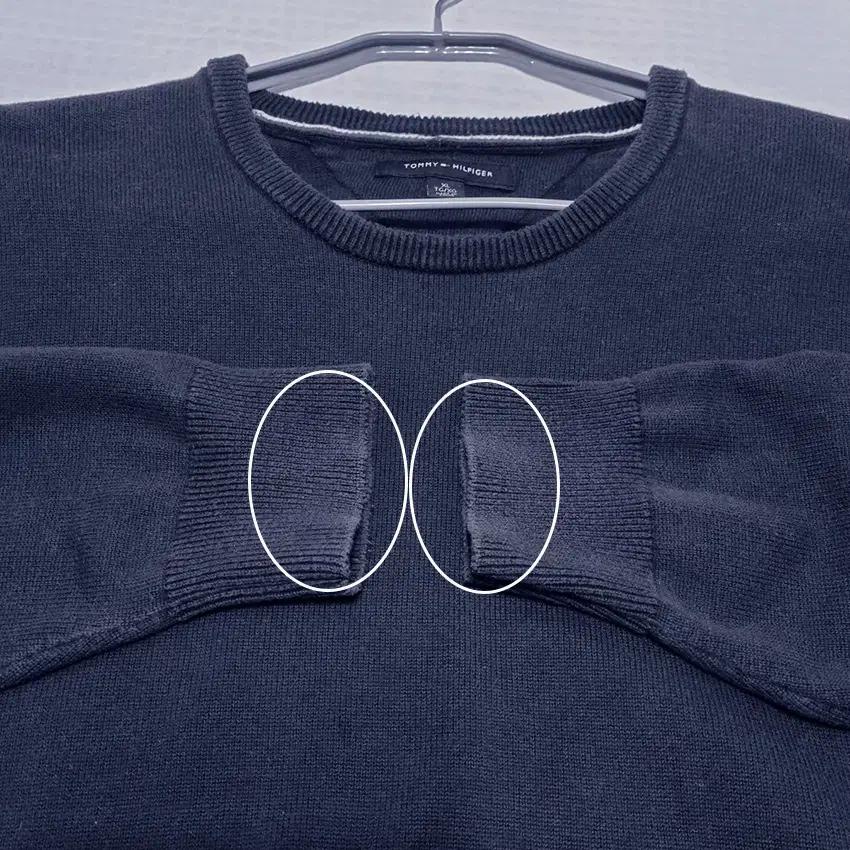 타미힐피거 남성 니트티 네이비XL (HU36375) 7
