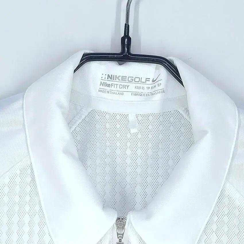 나이키골프 여 반집업 카라긴팔티 화이트XS (HU30102) 7
