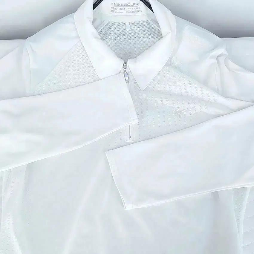 나이키골프 여 반집업 카라긴팔티 화이트XS (HU30102) 6