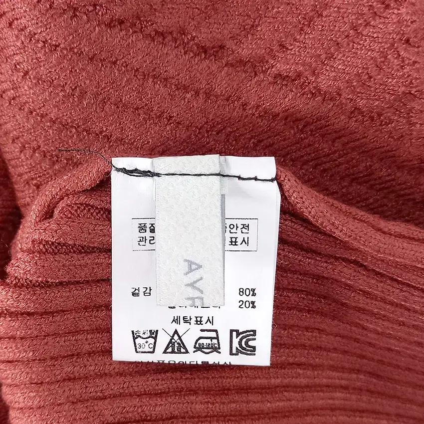 에이렌 여성 반목 골지니트티 브릭 (HU36350) 5